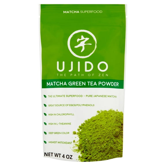 Ujido Tea Green Matcha,4 Oz (Pack Of 8)