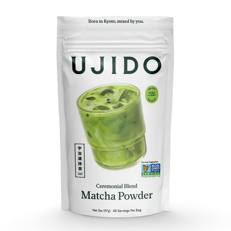 Ujido Japanese Matcha Green Tea Powder, 2 oz, Antioxidant