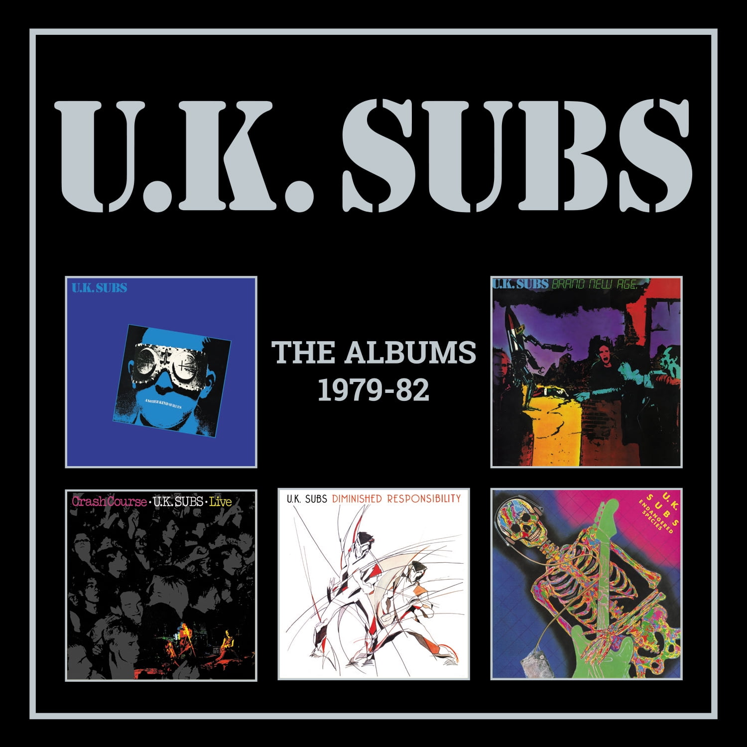 Sub Syble Cd Uk Subs - Albums 1979-1982 - Music & Performance - CD - Walmart.com