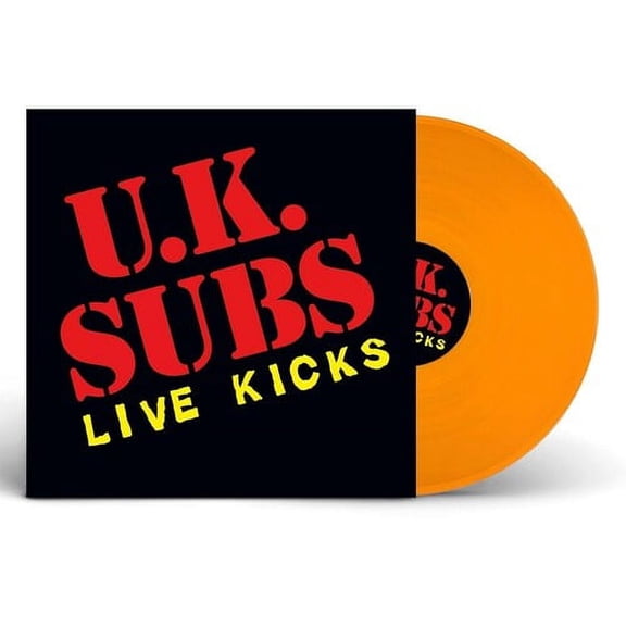 Uk Subs - Live Kicks - Orange Vinyl
