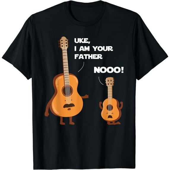 Uke I Am Your Father - Funny Ukulele Guitar Music Guitarist T-Shirt