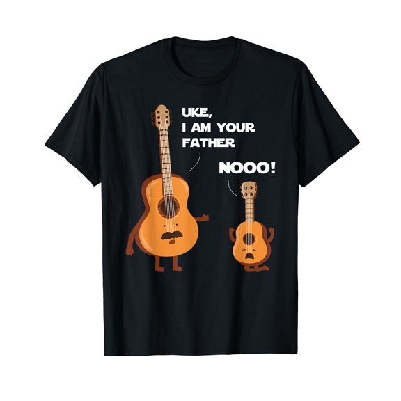 Uke I Am Your Father - Funny Ukulele Guitar Music Guitarist T-Shirt