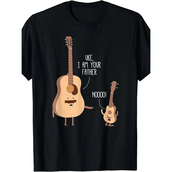 Uke I Am Your Father T Shirt Ukulele Guitar Music