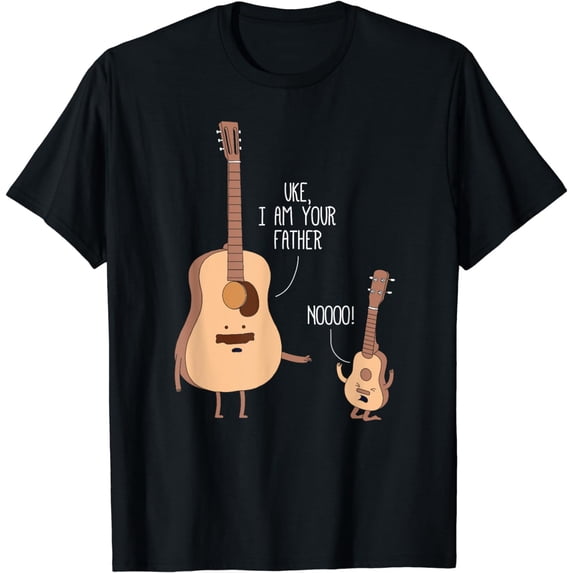 Uke I Am Your Father T Shirt Ukulele Guitar Music