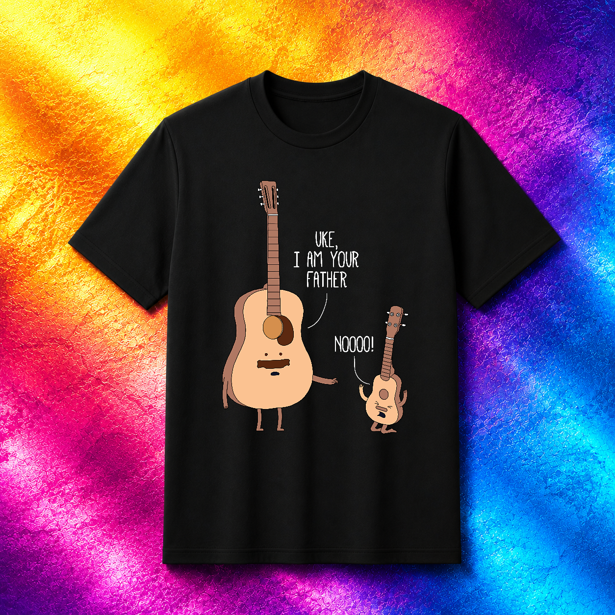 Uke I Am Your Father Ukulele Musician Music Pun V14601 Unisex T-SHIRT, S-5XL
