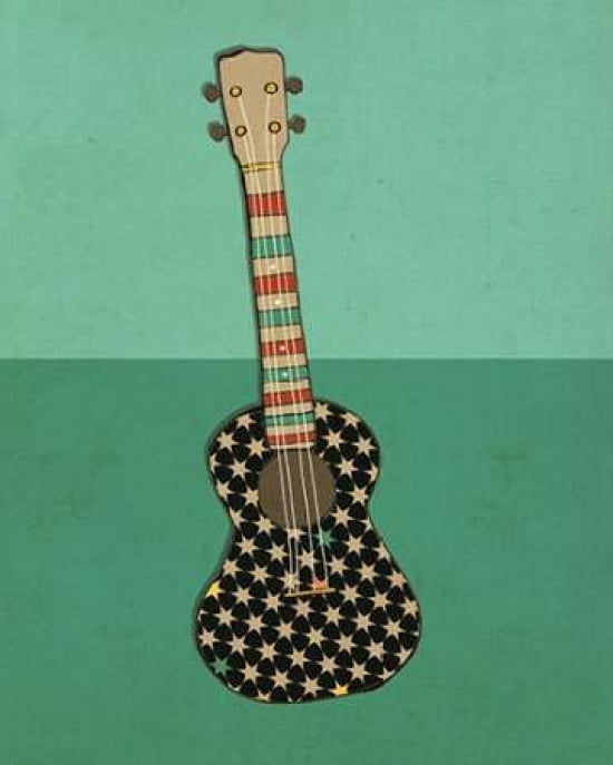 Uke III Canvas Art - Lisa Barbero (24 x 30)