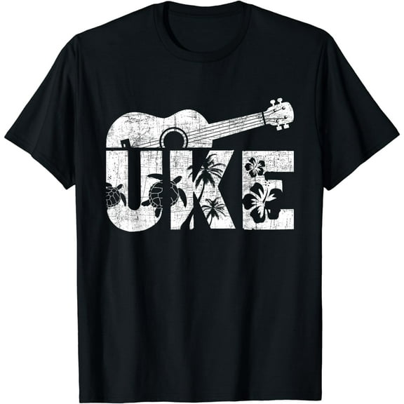 Uke - Ukulele Player Ukulelist Music Guitarist T-Shirt