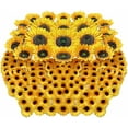 thumbnail image 1 of Ukeler 122pcs Artificial Sunflower Heads 5.1'' 3.5'' 1.5'' Yellow Sunflower Artificial Flowers for Home Decoration, Wedding Decor, Birthday Party Decor, Garden Craft Art Decor, Decoration, 1 of 9