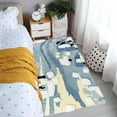thumbnail image 1 of Ukeler Cute Moss Area Rugs Soft Shag Bedroom Carpet Non Slip Cozy Plush Kids Rug for Kids Playing Room Nursery Room Dorm Room Class Room 55''×27'', 1 of 6