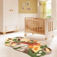 thumbnail image 1 of Ukeler Moss Area Runner Rug for Laundry Room Soft Shag Bathroom Rugs Non Slip Cozy Plush Floor Mat Accent Rugs for Kids Bedroom 59''×31'', 1 of 8