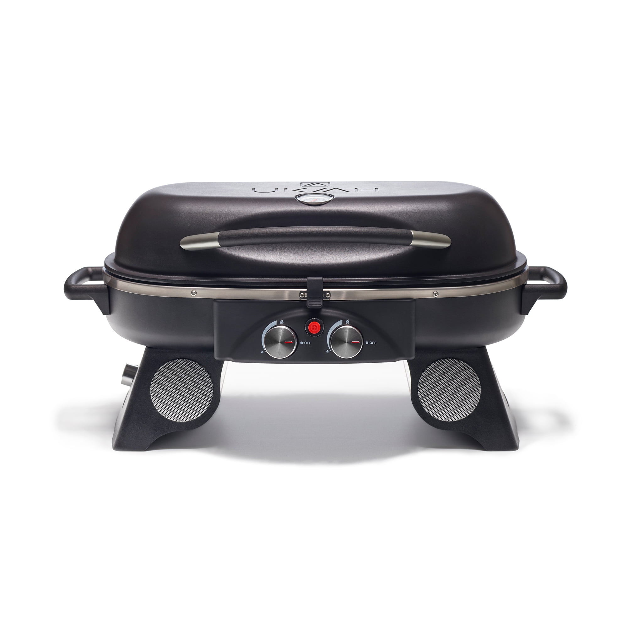 Ukiah Co Drifter Portable Wireless Outdoor Propane Grill w/ Sound