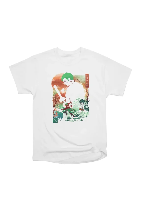 Ukiyo Master Sword T-Shirt Tee Gift For Him Merch For Her Apparel For Friend