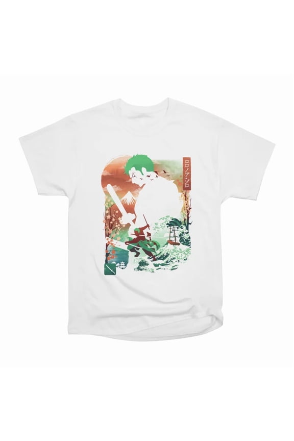 Ukiyo Master Swordman T-Shirt Tee Gift For Him Merch For Her Apparel For Friend