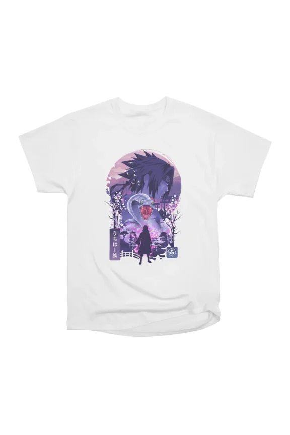 Ukiyo Uchiha T-Shirt Tee Gift For Him Merch For Her Apparel For Friend