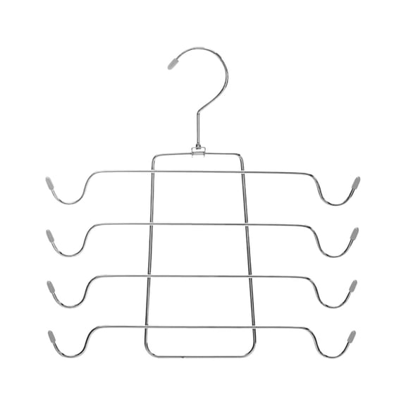 Uklsqma Foldable Multi-Layer Underwear & Camisole Hanger | Space-Saving Wall Mount | Slim Profile for Closet & Drying | 1-Pack