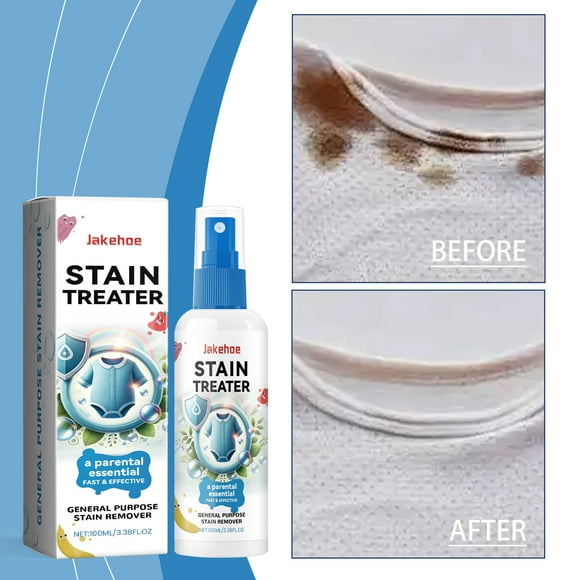 Uklsqma Laundry Stain Remover, Oil & Blood Stain Cleaner, Pet Stain Remover, 100ml