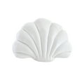 thumbnail image 1 of Lightall Soft Velvet ashell Shaped Throw Pillow - Decorative Beach Themed Cushion for Sofa, Bed, and Couch - Coastal Home Decor Accent, 1 of 6