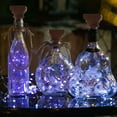thumbnail image 1 of Uklsqma Solar Wine Bottle Cork String Lights | 6 Color-Changing LED Outdoor Garden & Party Decor | Waterproof Solar-Powered with Auto On/Off, 1 of 5