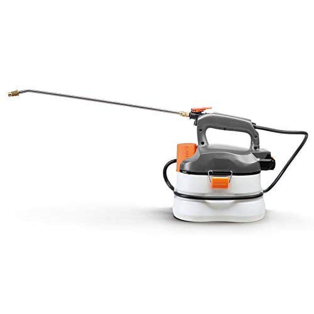 Ukoke UGS02 Cordless Electric Power Garden Sprayer, 1 Gallon Tank Port, Multicolor