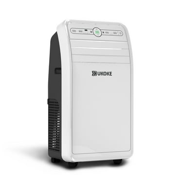Ukoke USPC02S Smart Wifi Portable Air Conditioner, Works with Mobile App Control, 10000BTU （6000 BTU DOE）, 3 in 1 AC Unit with Cool, Dehumidifier & Fan, up to 300 Sq. ft