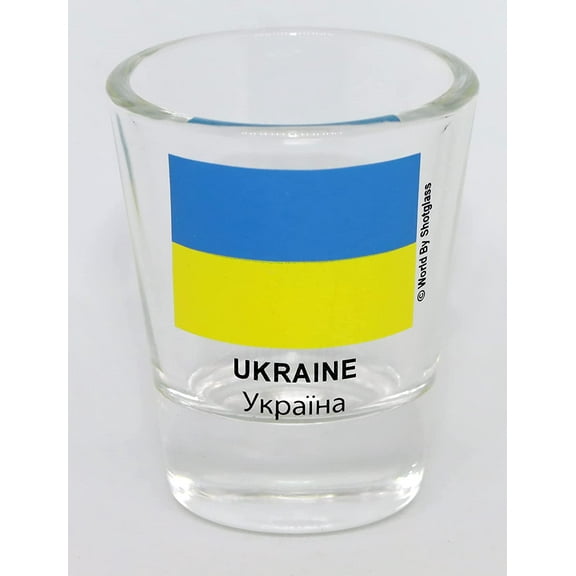 Ukraine Flag Shot Glass
