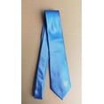 thumbnail image 1 of Ukraine Official Gold Trident Men's Blue Tie Micro Fiber Silk Rough Tex®, 1 of 1