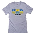 thumbnail image 1 of Ukraine Rowing - Olympic Games - Rio - Flag Men's Grey T-Shirt, 1 of 2