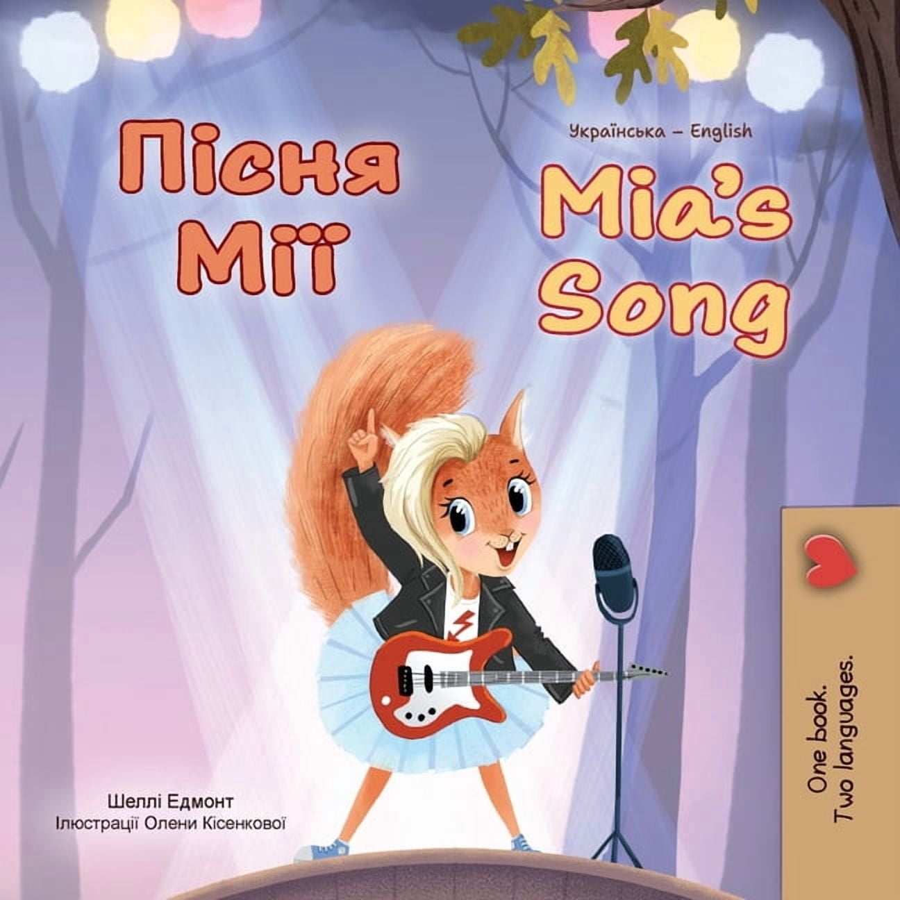 Ukrainian English Bilingual Collection Mia's Song (Ukrainian English Bilingual Children's Book), (Paperback)