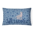 thumbnail image 1 of Ukrainian Levkoy Cat Welcome Canvas Fabric Decorative Pillow, 1 of 3