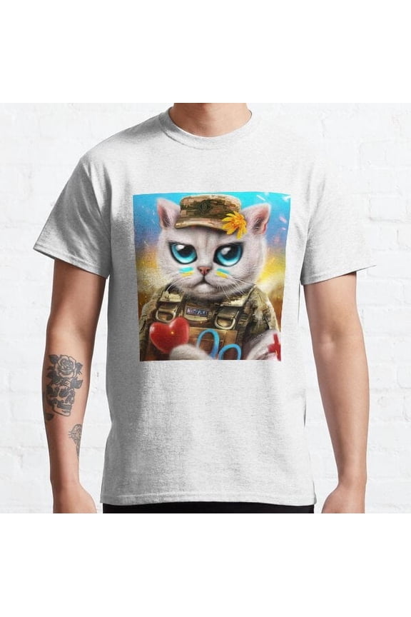 Ukrainian Medic Cat Classic T-shirt