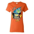 thumbnail image 1 of Ukrainian Muscle Skin Beast Mode Womens Graphic T-Shirt, Orange, Large, 1 of 4