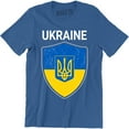 thumbnail image 1 of Ukrainian National Trident Ukraine Heritage National Day Mens T-Shirt, 1 of 4