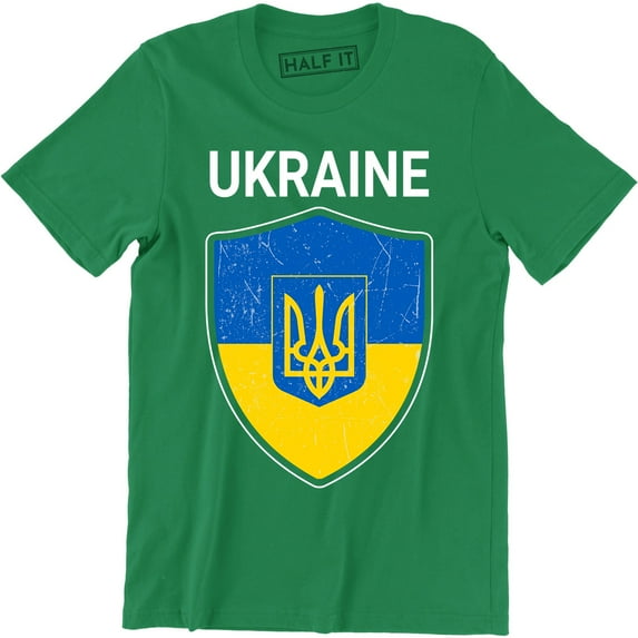 Ukrainian National Trident Ukraine Heritage National Day Mens T-Shirt