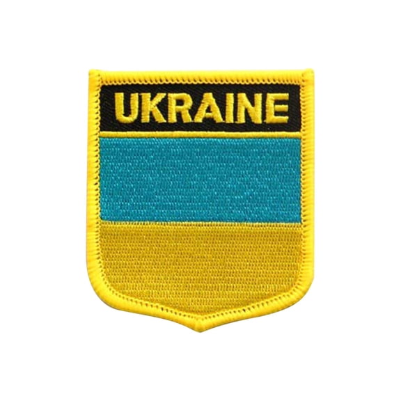 Ukrainian Patch, Embroidered Velcro Patch, Tactical Morale Patch