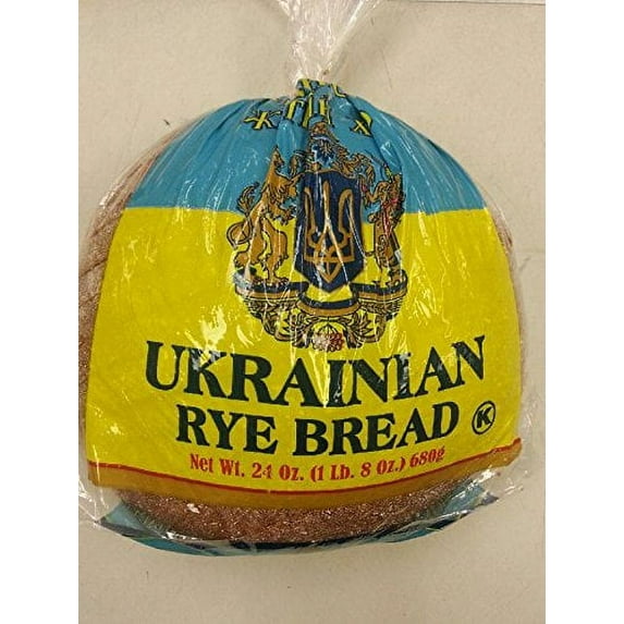 Ukrainian Rye Bread 24oz 680g. Includes Our Exclusive HolanDeli Chocolate Mints.