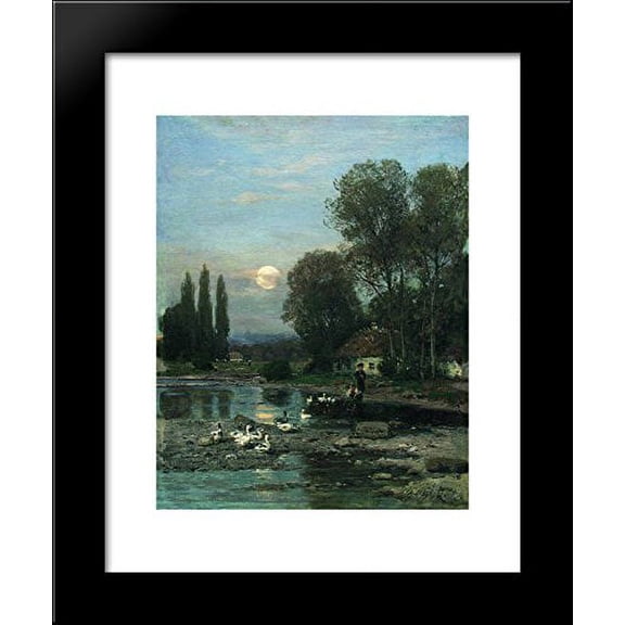 Ukrainian landscape 20x24 Framed Art Print by Orlovsky, Volodymyr
