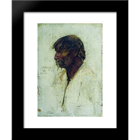 Ukrainian peasant 20x24 Framed Art Print by Repin, Ilya