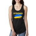 thumbnail image 1 of Ukranian Strong Vintage Ladies Racerback Tank Top, Black, Large, 1 of 4