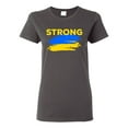 thumbnail image 1 of Ukranian Strong Vintage Womens Graphic T-Shirt, Charcoal, XX-Large, 1 of 4