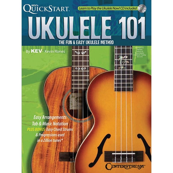 Ukulele 101: The Fun & Easy Ukulele Method, (Paperback)
