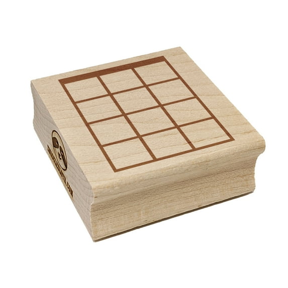 Ukulele Chord Blank Square Rubber Stamp Stamping Scrapbooking Crafting - Small 1.25in