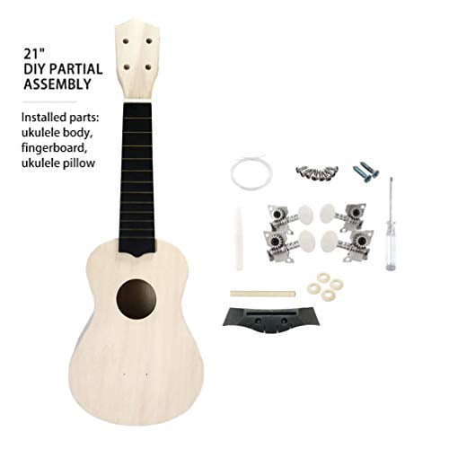 Ukulele DIY Kit Hawaii Ukulele Kit Make Your Own Ukulele Hand Painting
