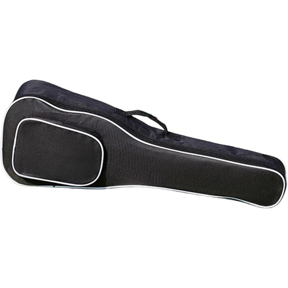 Ukulele Gig Bag, 21/23 inch Padded Carrying Case with Adjustable Shoulder Strap, Waterproof Oxford Cloth Protective Cover for Soprano & Concert (K)