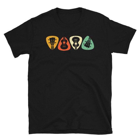 Ukulele Guitar Pick Shirt - Hawaiian Guitarist Tshirt - Uke Player Gift - Uke Shirt - Ukulele T Shirt - Ukulele T-shirt - Ukulele Guitarist