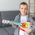 thumbnail image 1 of Ukulele Guitar Toy Musical Educational Instrument Nylon Strings Portable Beginner Gift(B), 1 of 6