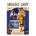 thumbnail image 1 of Ukulele Lady - Words by Gus Kahn Music by Richard A. Whiting - Vintage Hawaiian Sheet Music by Perrer c.1925 - 8 x 12 inch Vintage Metal Tin Sign, 1 of 4