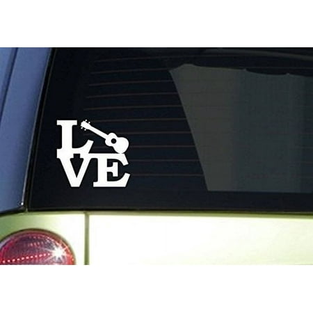 Ukulele Love Sticker *I976* 6" Vinyl Decal Sticker