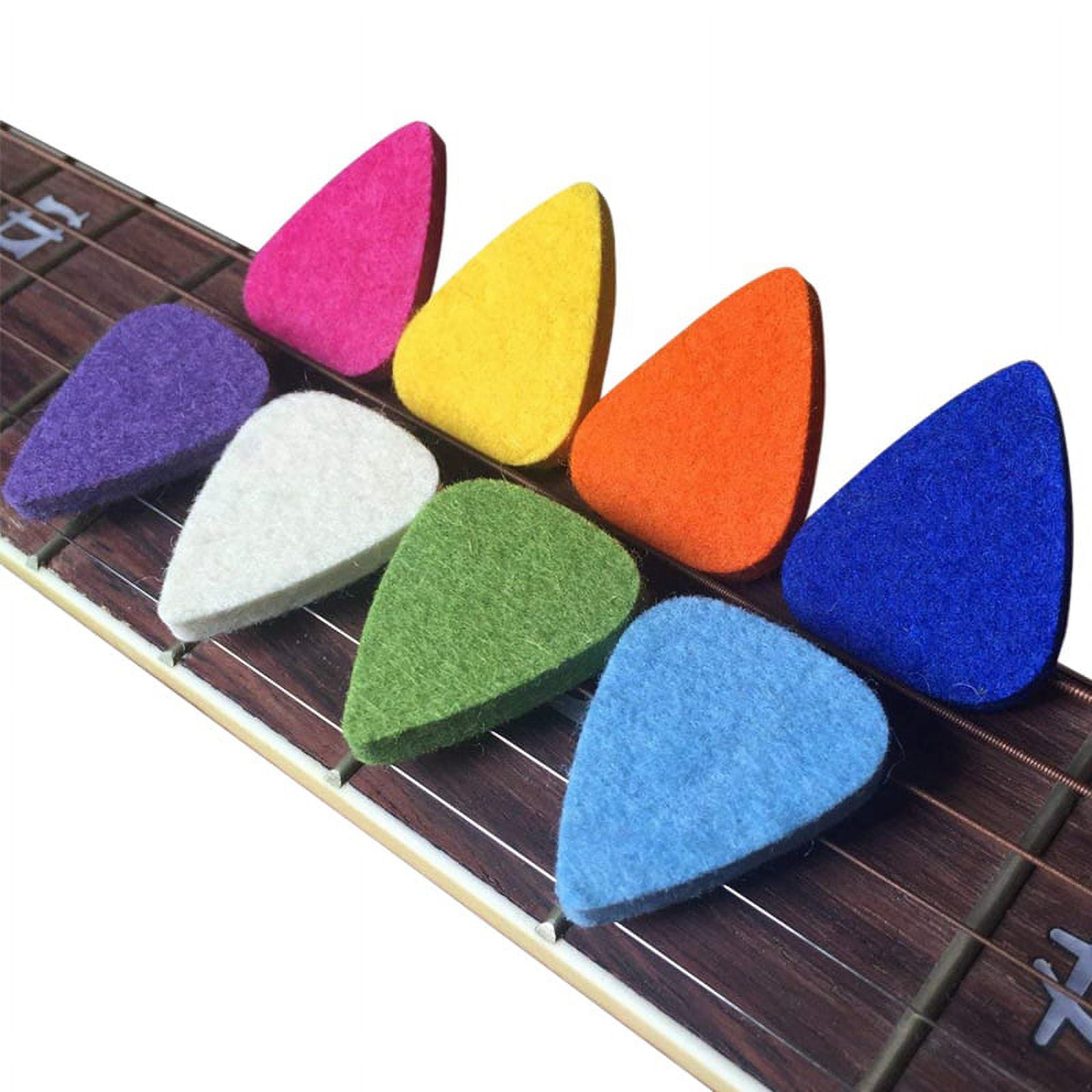 Ukulele Picks Felt Picks Plectrums For Ukulele And Guitar 8 Pieces