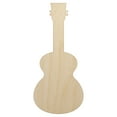 thumbnail image 1 of Ukulele Solid Wood Shape Unfinished Piece Cutout Craft DIY Projects - 4.70 Inch Size - 1/8 Inch Thick, 1 of 7