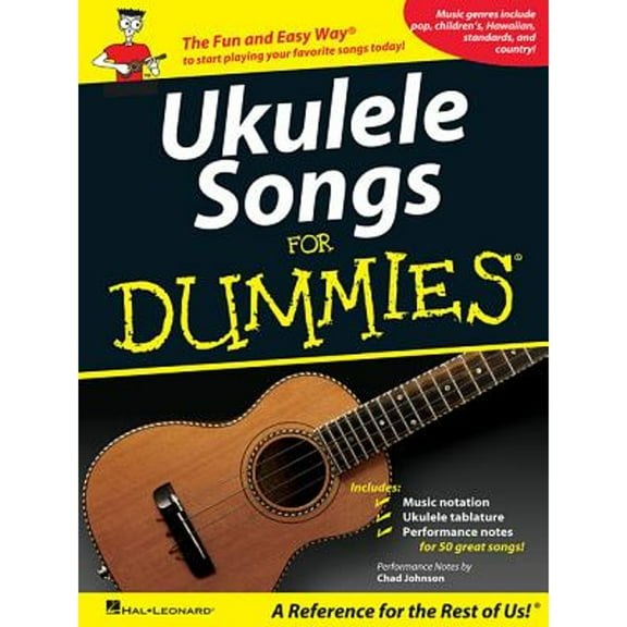 Pre-Owned Ukulele Songs for Dummies (Paperback) 9781423496045